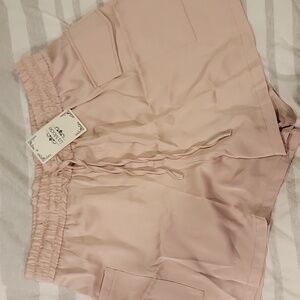 Silky Pink Sleep Shorts Size 2x